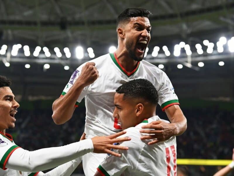 Marruecos vence a Bélgica por 2 a 0
