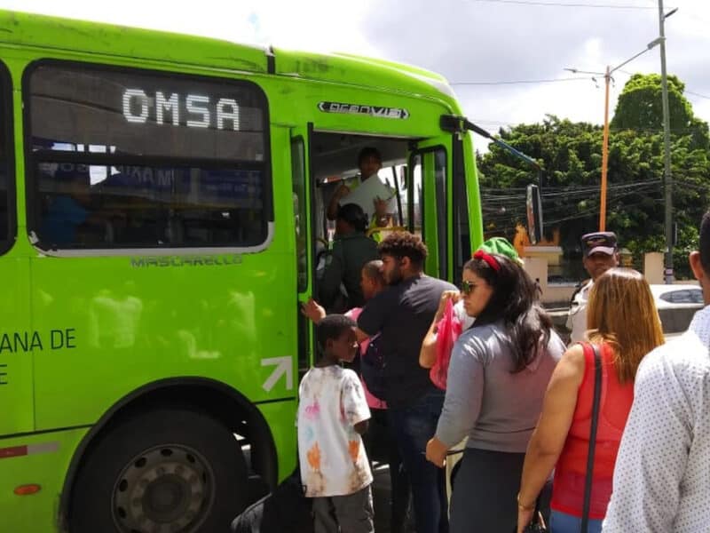 OMSA anuncia transporte gratis durante el primero de enero