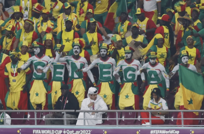 Los infiltrados de Senegal frente a Inglaterra