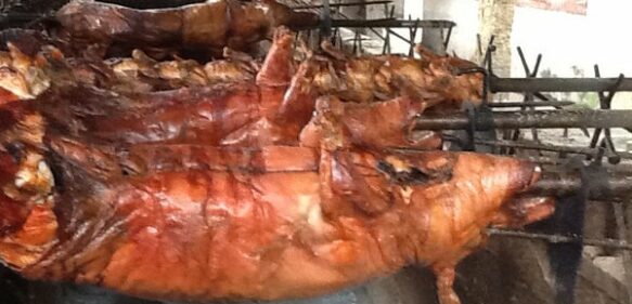 ¡POR PRIMERA VEZ! Libra cerdo asado se vende hasta $550 en Santiago y varios puntos de Sto. Dgo.