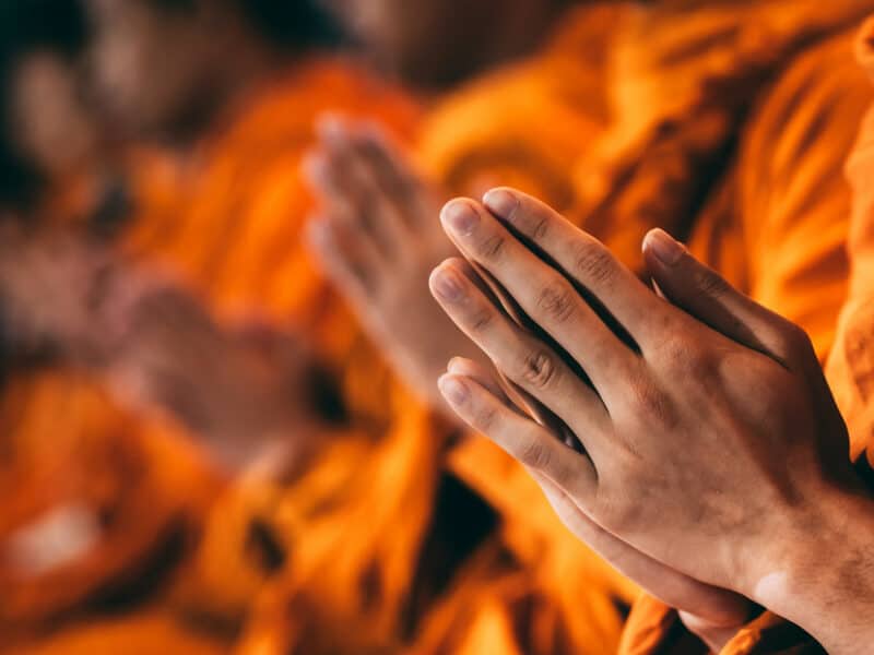 Todos los monjes de un templo budista dan positivo a drogas y son expulsados