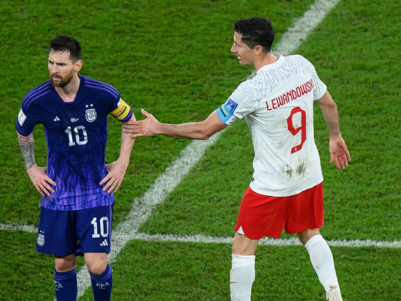 El roce entre Lewandowski y Messi: el polaco revela qué le dijo al argentino tras su partido en Catar 2022