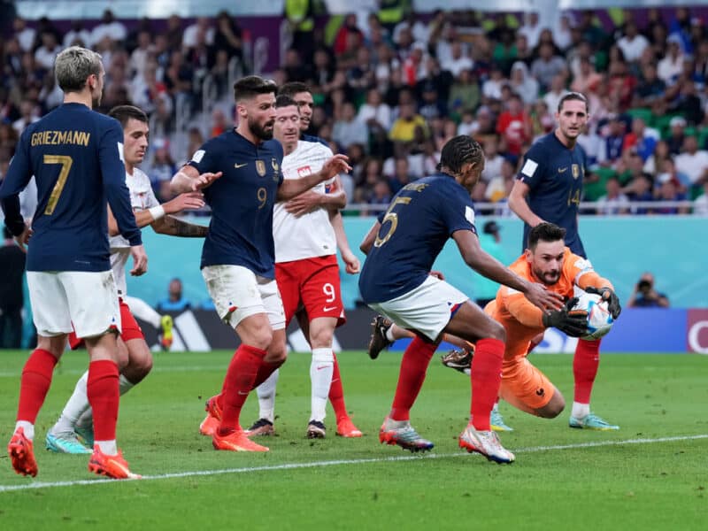 Francia aplasta a Polonia y pasa a los cuartos de final de Catar 2022