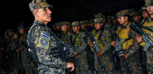 Ejército y Policía cercan el “bastión del crimen” organizado en El Salvador