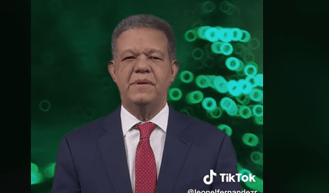 Leonel Fernández abre cuenta oficial de TikTok con mensaje de Navidad