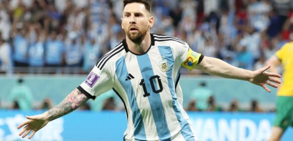 Messi logra 2 hitos históricos con su gol contra Australia