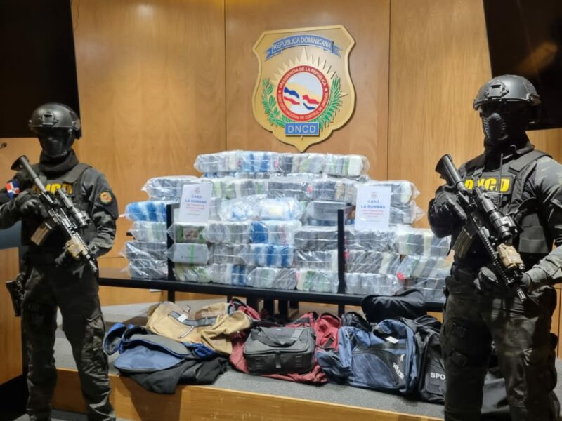 DNCD captura hombre que era buscado por vínculos con 290 paquetes de cocaína incautados en La Romana