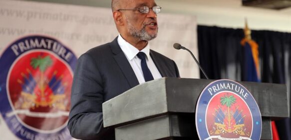 Primer ministro de Haití trabaja en consenso nacional para elecciones electorales