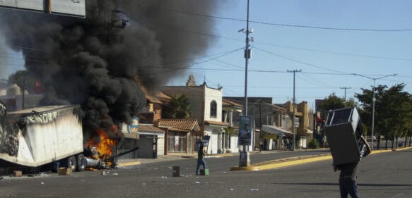Confirman 6 muertos y 29 heridos en México tras la captura de Ovidio Guzmán