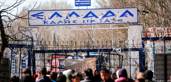 Grecia anuncia la construcción de un muro en la frontera con Turquía
