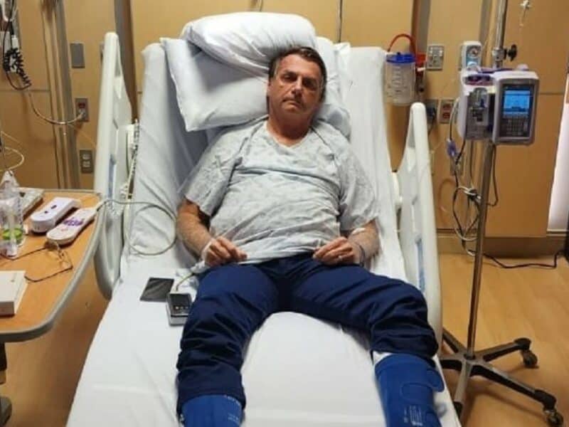 Bolsonaro se pronuncia tras ser hospitalizado en EE.UU.