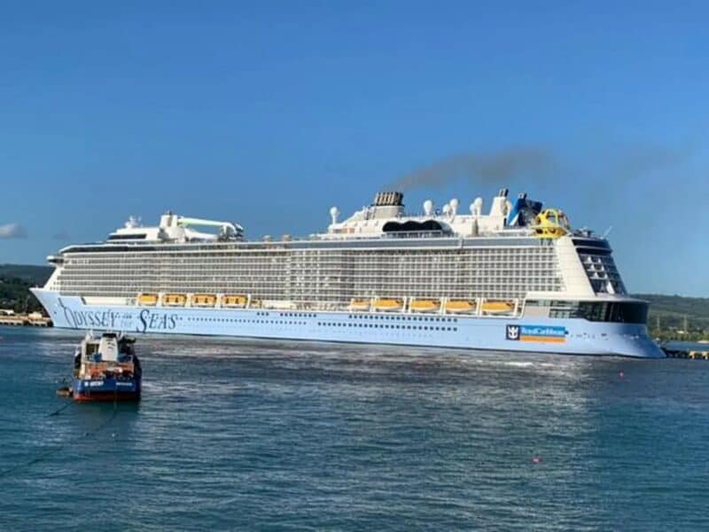 Llega a Puerto Plata el crucero más grande del mundo