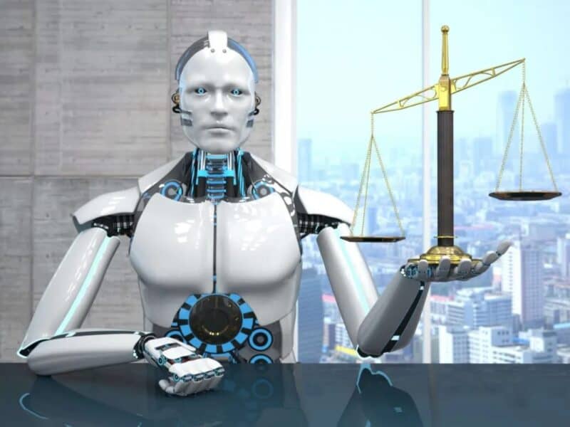 Ofrecen un millón de dólares al abogado que acepte ser suplido por un robot