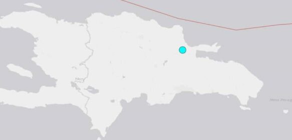 Fuerte temblor de tierra se siente en República Dominicana