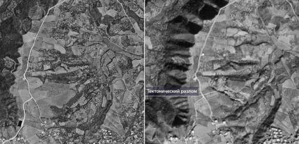 Captan desde el espacio una enorme falla tectónica tras los terremotos en Turquía