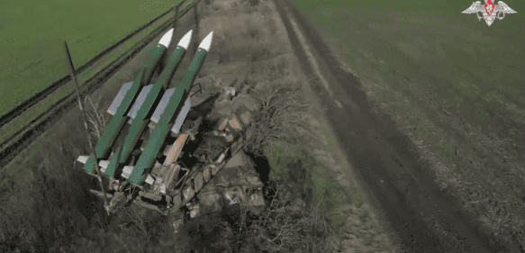 Así actúan los sistemas antiaéreos rusos para derribar drones durante la operación en Ucrania