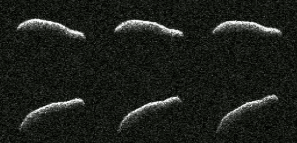 La NASA revela imágenes de un asteroide “extremadamente alargado”