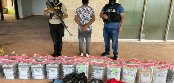 Frustran operación de narcotráfico al incautar 243 paquetes en costas de Río San Juan