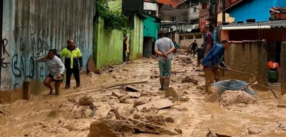 Aumentan a 36 los fallecidos en Sao Paulo tras fuertes lluvias