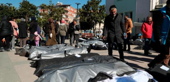 Confirman más de 14.000 muertos por el terremoto en Turquia