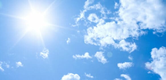 Onamet: Cielo soleado y algunos periodos nublados este martes