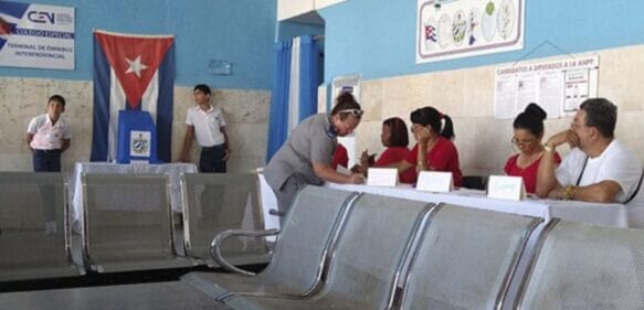Participación llega a 18,15 % tras 2 horas en elecciones parlamentarias en Cuba