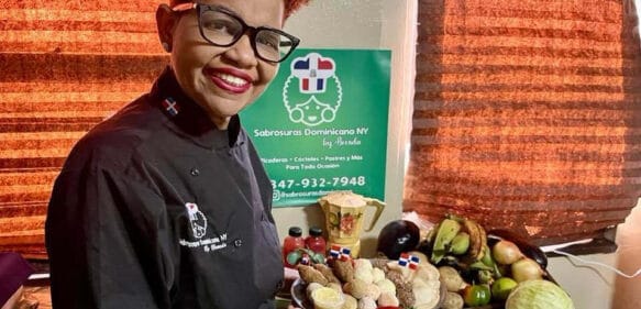 La Chef Dominicana Brenda Cuevas logra éxitos en New York con “Sabrosuras Dominicana.