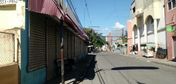 Centro histórico de Santiago cerrado por huelga en el Cibao