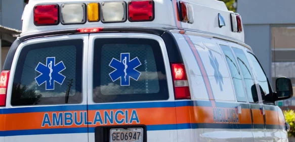 Un hombre roba una ambulancia tras accidente en el norte de Puerto Rico
