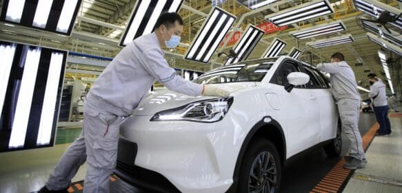 China lidera el mercado mundial de ventas de coches eléctricos