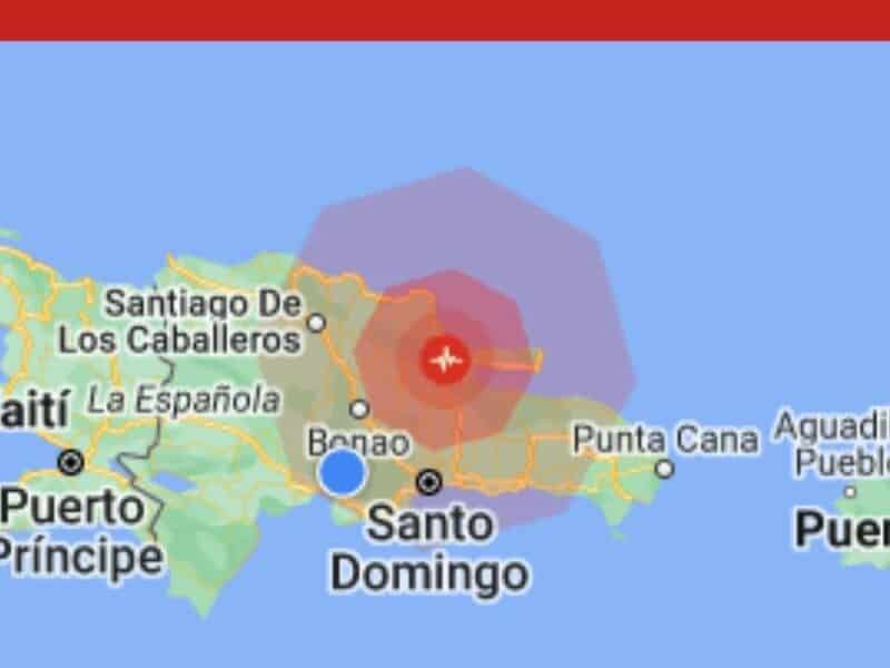 Se registra temblor de tierra con magnitud apróximada 4.8