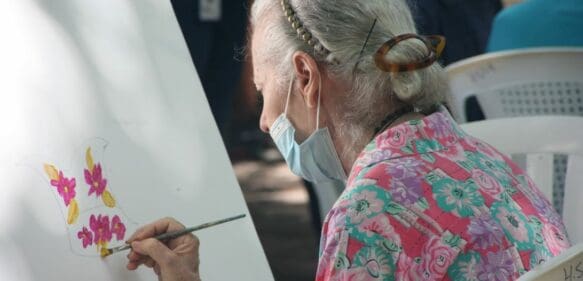 Alcaldía Santiago lleva “Arte y Cultura para la Inclusión” a envejecientes Hospicio San Vicente de Paul