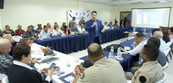 Alcalde Manuel Jiménez valora trabajo de la Mesa de Seguridad Ciudadana