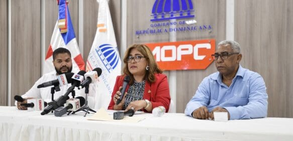 MOPC: Contratistas suben a 429 obras públicas