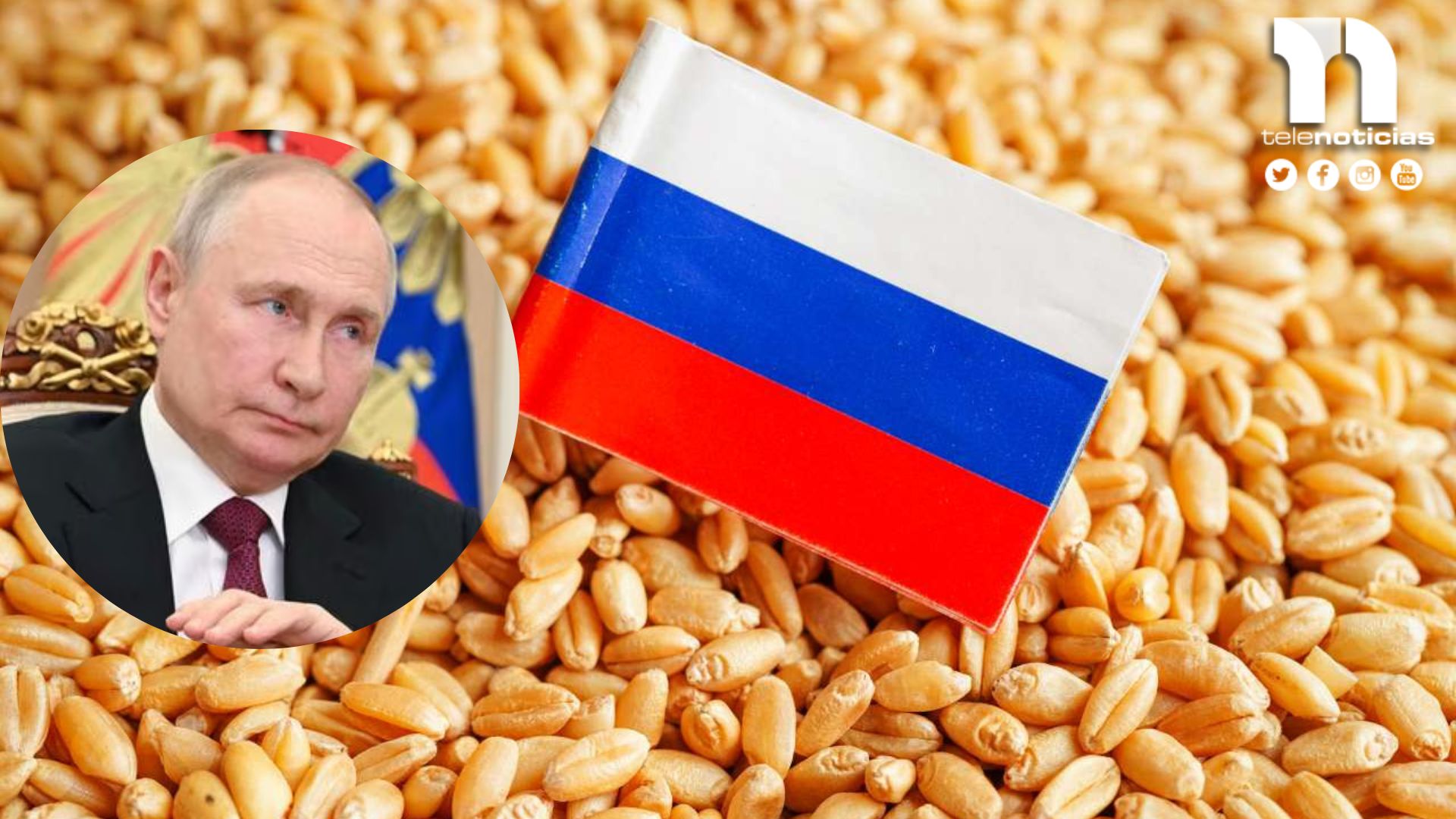 Rusia responde a la ONU que es «imposible» reanudar el acuerdo del grano