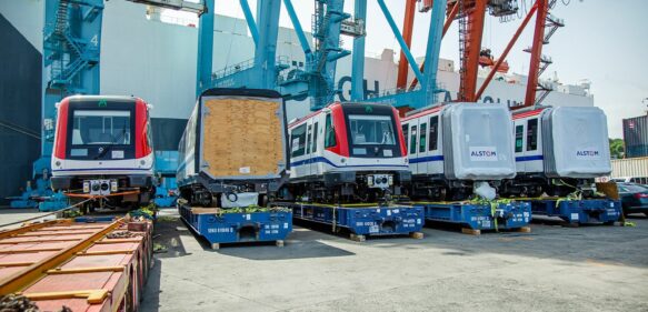 Llegan al país los primeros seis vagones para aumentar la capacidad del Metro