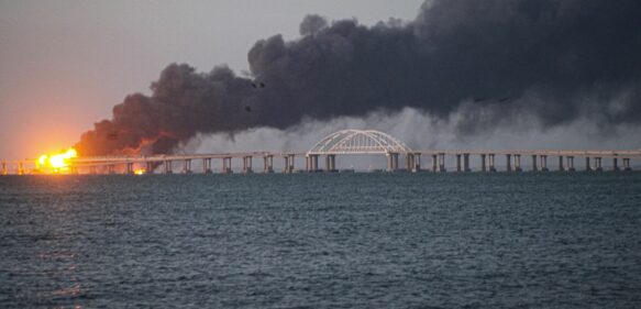 Ucrania lanza misiles contra dos puentes en territorio ruso
