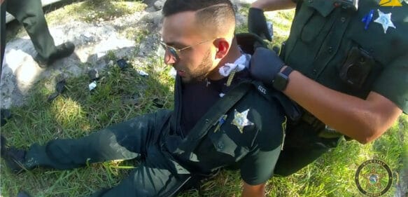 Un policía casi muere al analizar fentanilo en Florida
