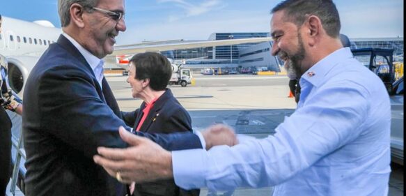 #VIDEO: Presidente Abinader llega a NY