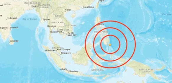 Terremoto de magnitud 6,3 sacude las aguas al norte de Filipinas