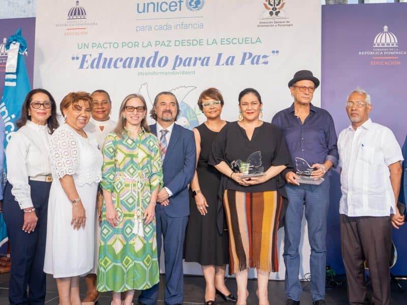 MINERD y UNICEF promueven Cultura de Paz en las escuelas