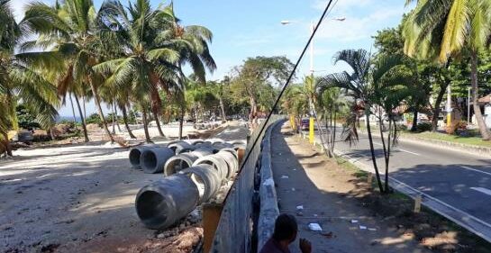 Trabajos en segunda fase del Malecón de SDE no muestran avance