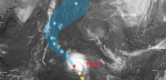 Tormenta tropical Nigel podría convertirse en huracán en aguas abiertas del Atlántico
