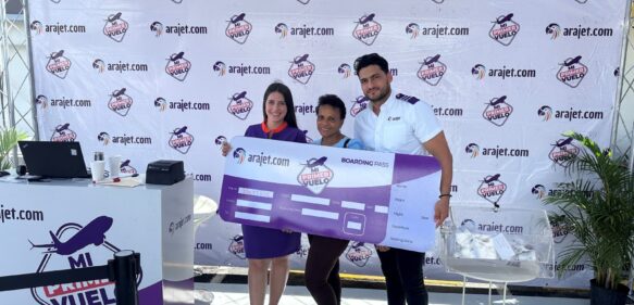 Arajet lleva su programa “Mi primer vuelo” a Municipios de la Provincia Santo Domingo y Monte Plata