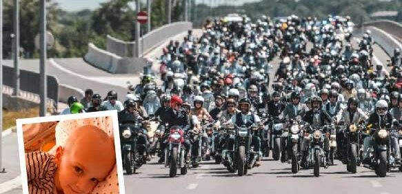 15,000 motociclistas cumplen último deseo de un niño con enfermedad terminal