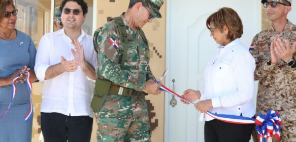 Ministerio de Defensa inaugura destacamento militar en Pedernales para reforzar seguridad en la frontera