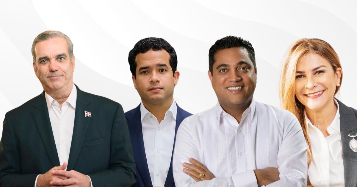 Abinader, Omar Fernández, Kelvin Cruz y Carolina Mejía favoritos para ganar, según encuesta ACD Media