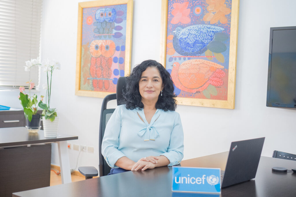 Anyoli Sanabria representante adjunta UNICEF RD