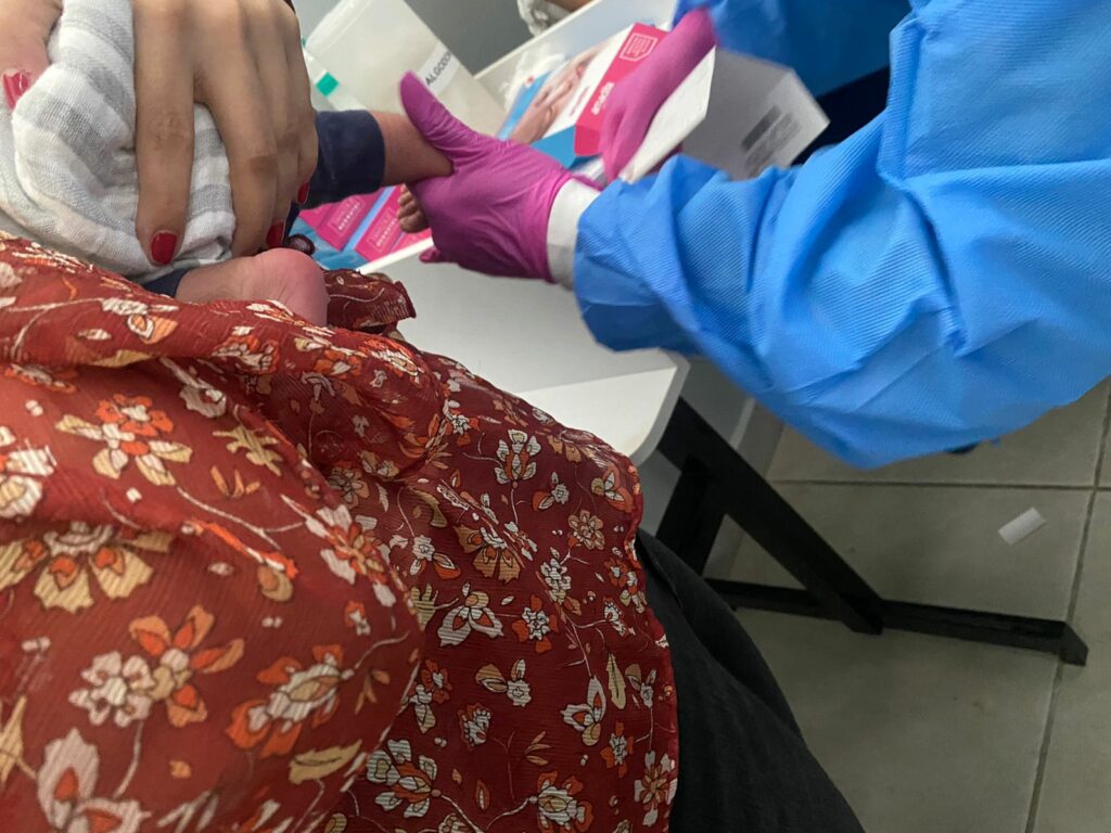 Amadita Laboratorio Clínico realiza jornada de Tamizaje Neonatal