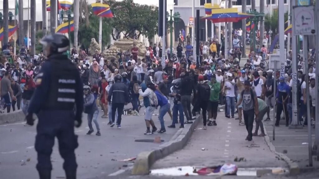 Protestas en Venezuela Cuba felicita